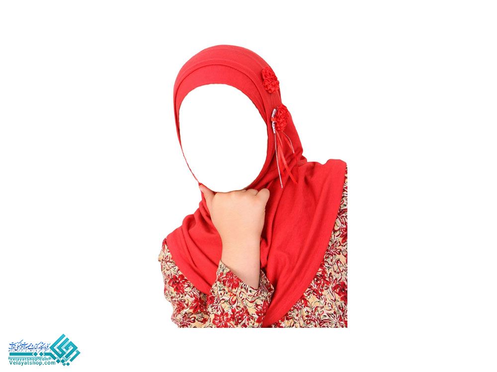 23813 مقنعه شکوفه دخترانه