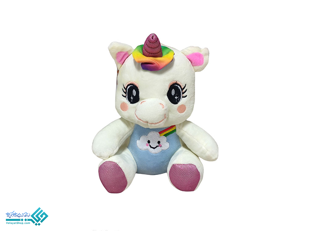 26715 عروسک اسب پونی رنگین کمان سایز 1