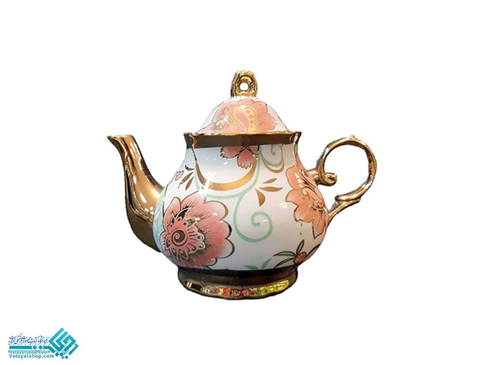 3333.2 قوری چینی طلایی