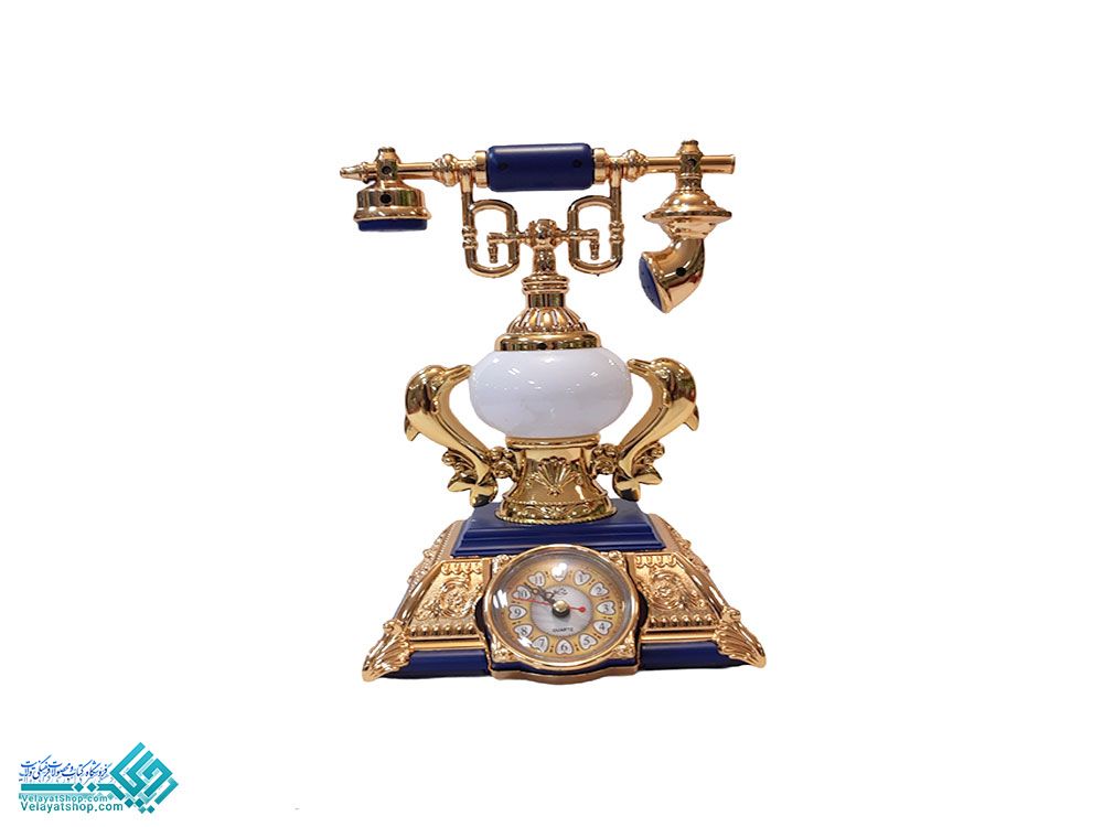 6195.1 ساعت رومیزی طرح تلفن چراغ دار