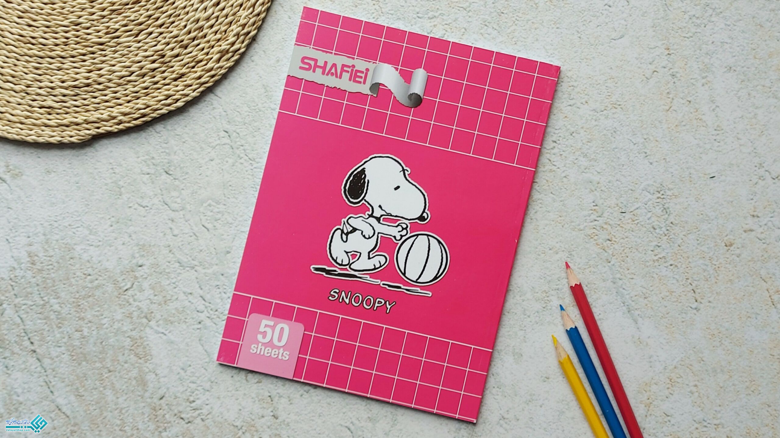 InShot_20230307_222201594 دفتر 50 برگ شطرنجی خانه درشت