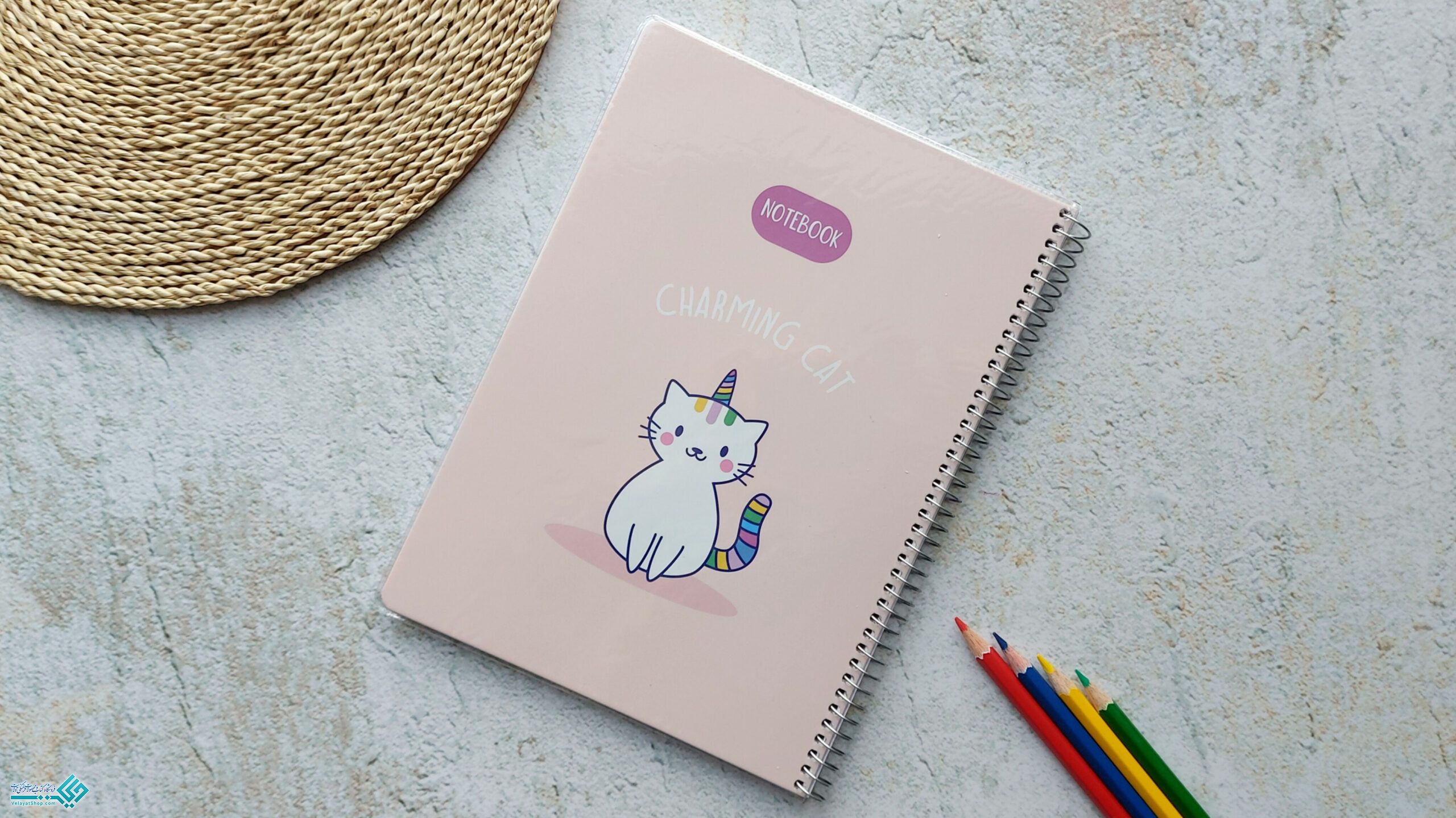 InShot_20230328_203611940 دفتر 60 برگ جلد پرسی پاپکو