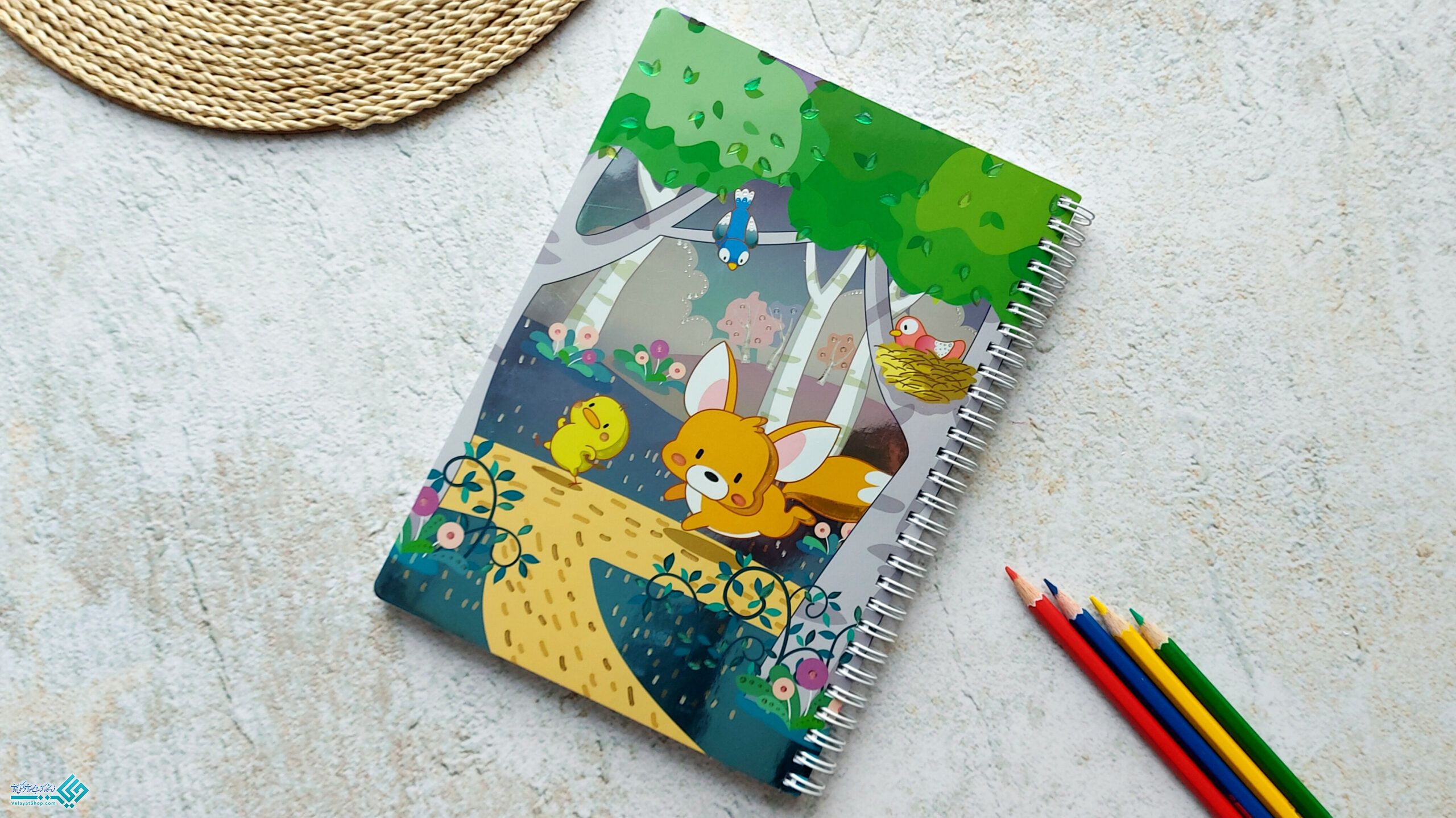 InShot_20230328_204227191 دفتر 100 برگ سیلور