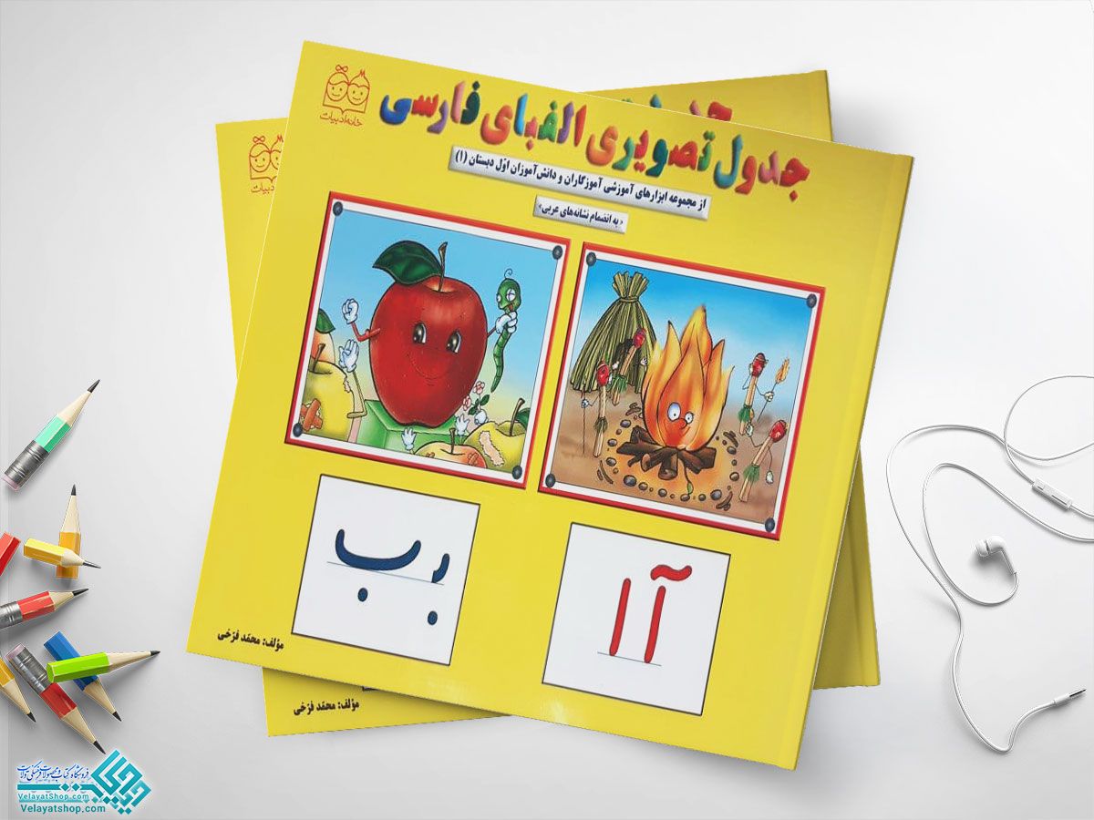جدول-تصویری-الفبای-فارسی کتاب جدول تصویری الفبای فارسی