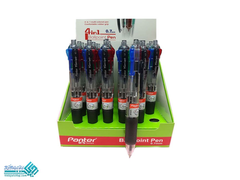 خودکار-چهاررنگ-پنتر خودکار فشاری 4 رنگ پنتر