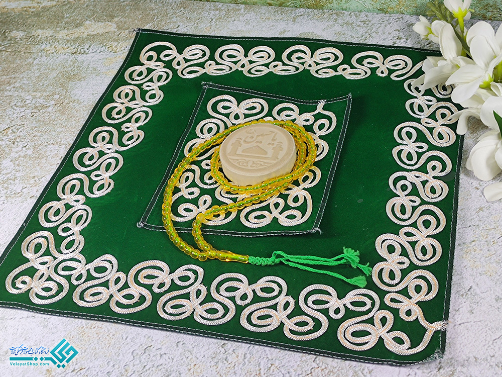 سبز2 جانماز دو تکه