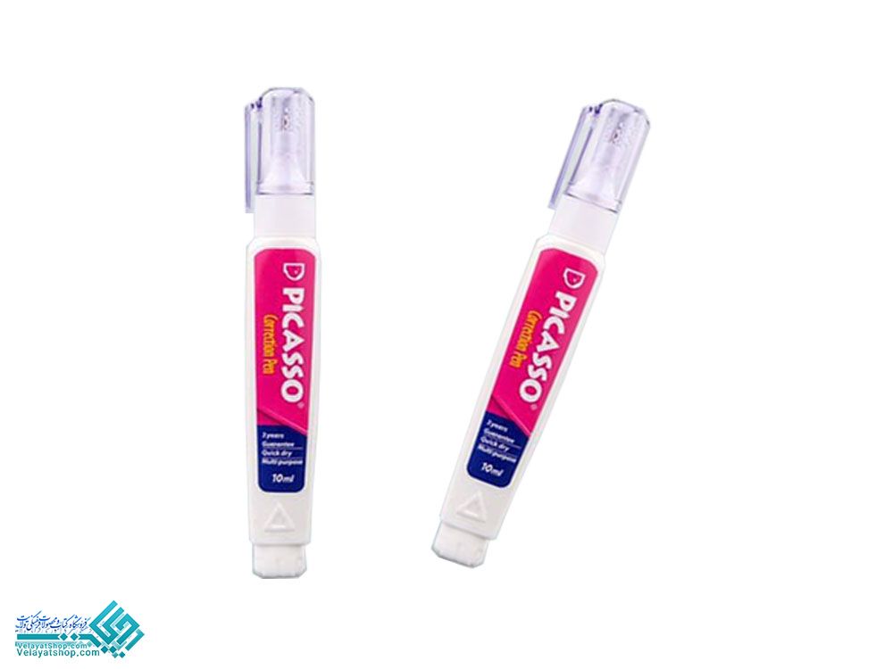 لاک-غلط-گیر-پیکاسو لاک قلمی پهن پیکاسو، حجم 10 میل