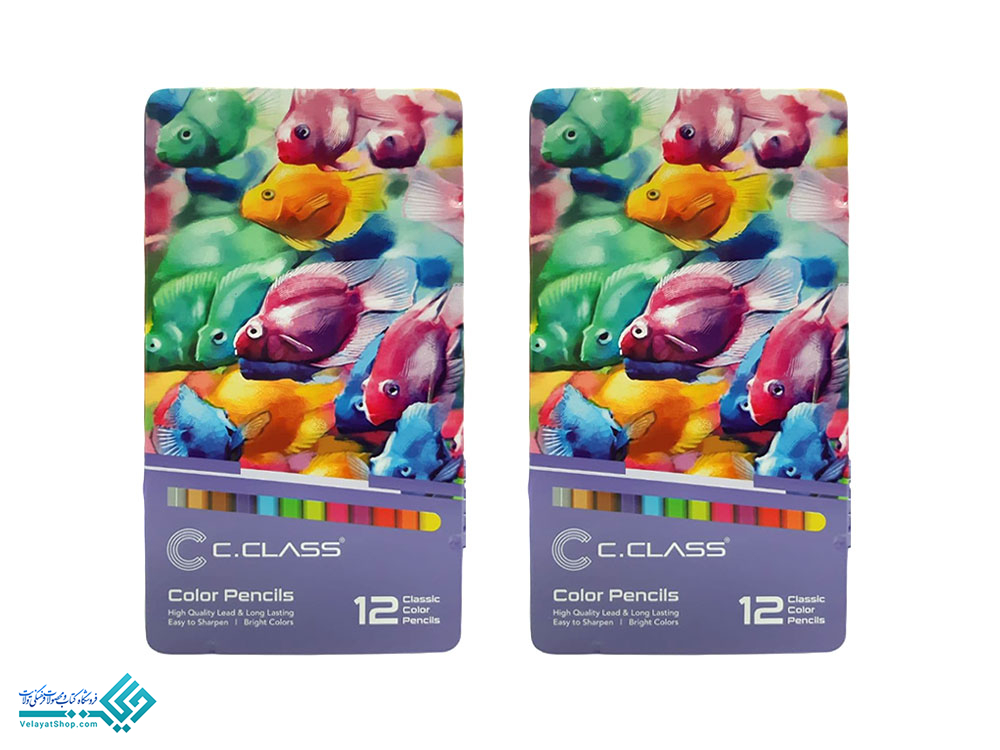 مدادرنگی-12-فلزی-تخت.jpg.4 مدادرنگی جعبه فلزی تخت 12رنگ سی کلاس