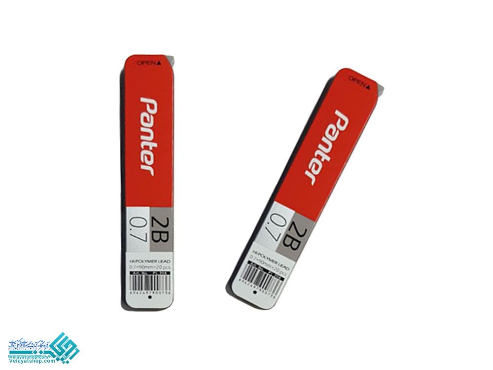 مغز0.7بلند مغز مداد مکانیکی 0/7 90mm 2B پنتر