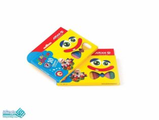 خمیر بازی 10 رنگ مقوایی آریا