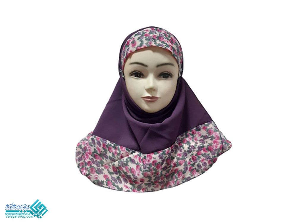 2333.5 مقنعه دخترانه نرگس