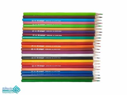 مداد رنگی 2+24 رنگ کودکانه آریا
