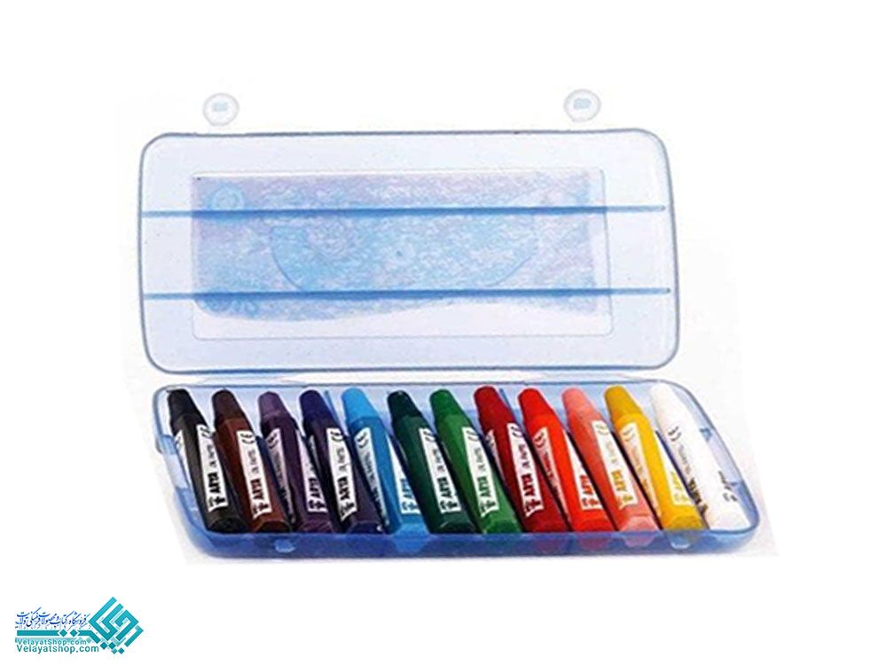 27450.1 پاستل 12 رنگ کیفی آریا
