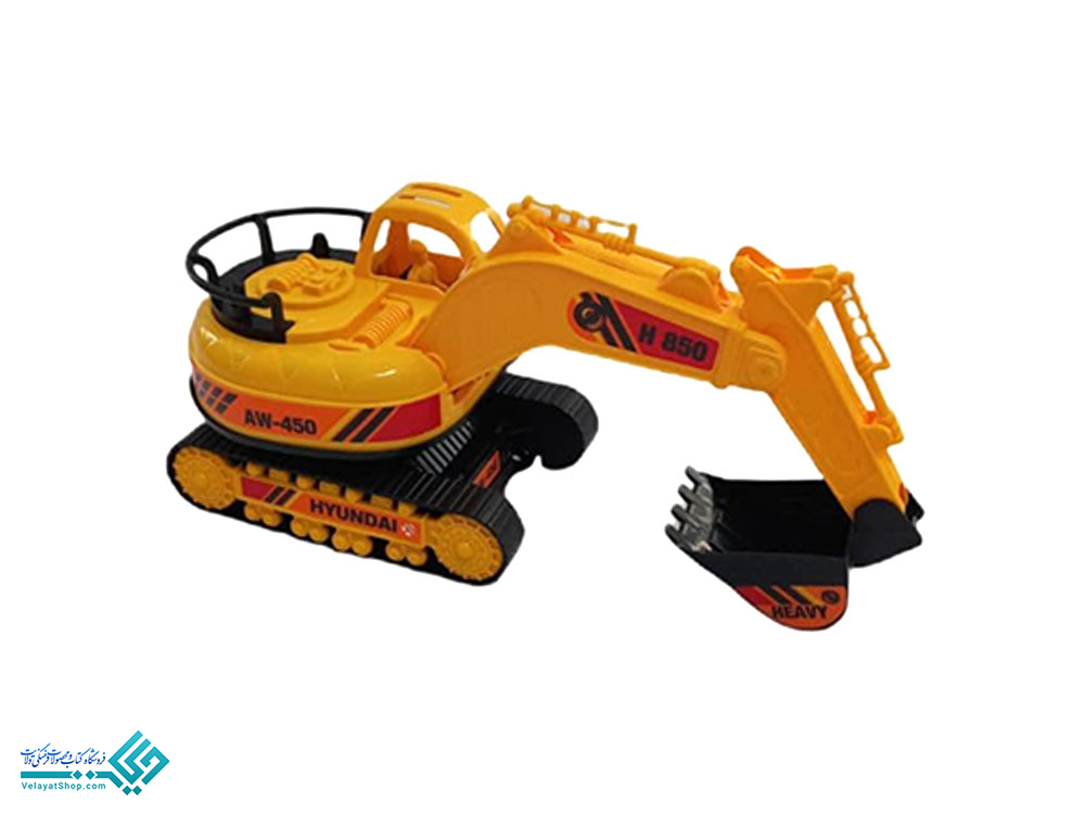 27684 اسباب بازی ماشین بیل مکانیکی طلقی دورج