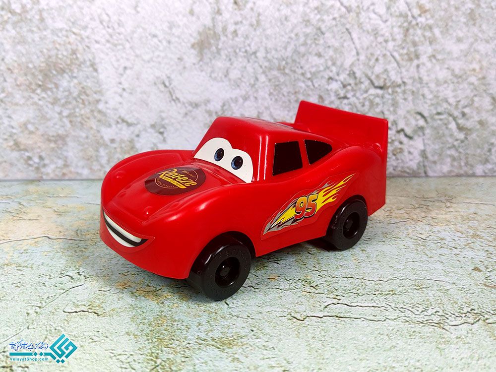 قرمز-کوچک ماشین مک کویین قدرتی کوچک