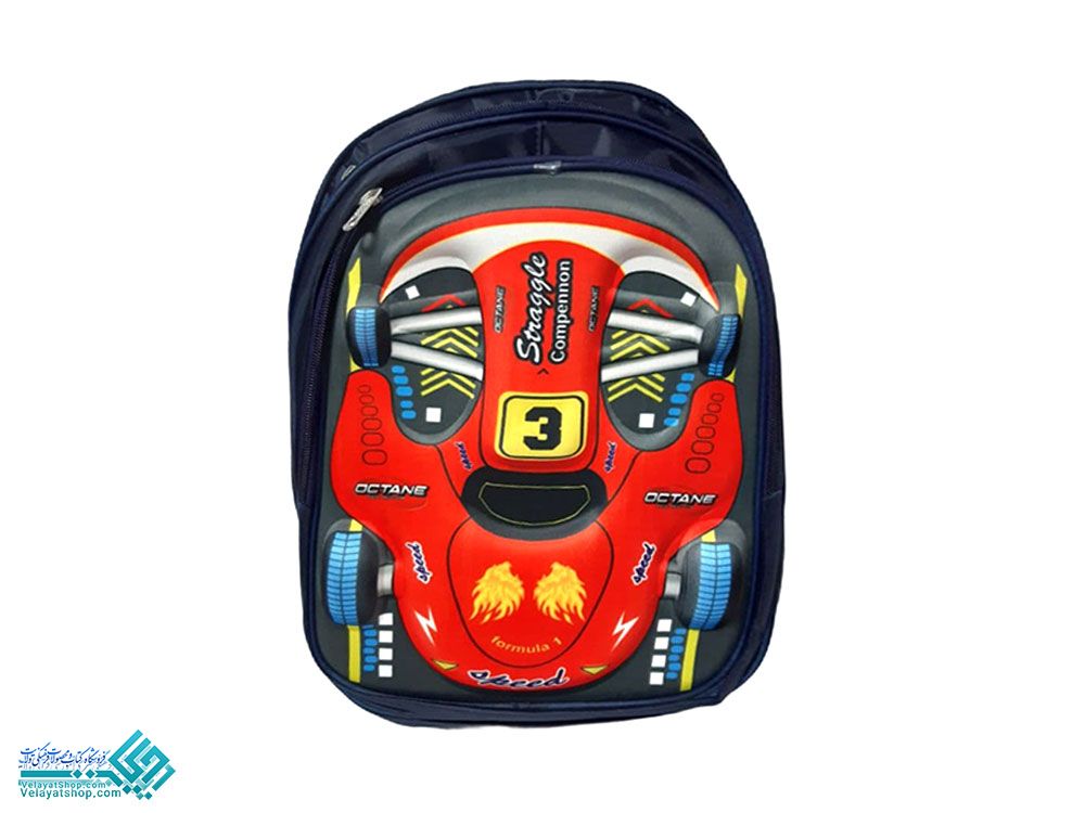 27915.3 کیف مدرسه طرح ماشین