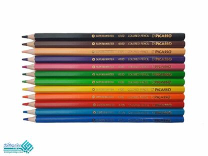 مداد رنگی 12 رنگ بسته مقوایی پیکاسو