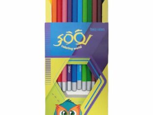 مداد رنگی 12 رنگ جعبه مقوایی لوکی