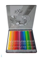 مداد رنگی 24 رنگ فلزی تخت لوکی