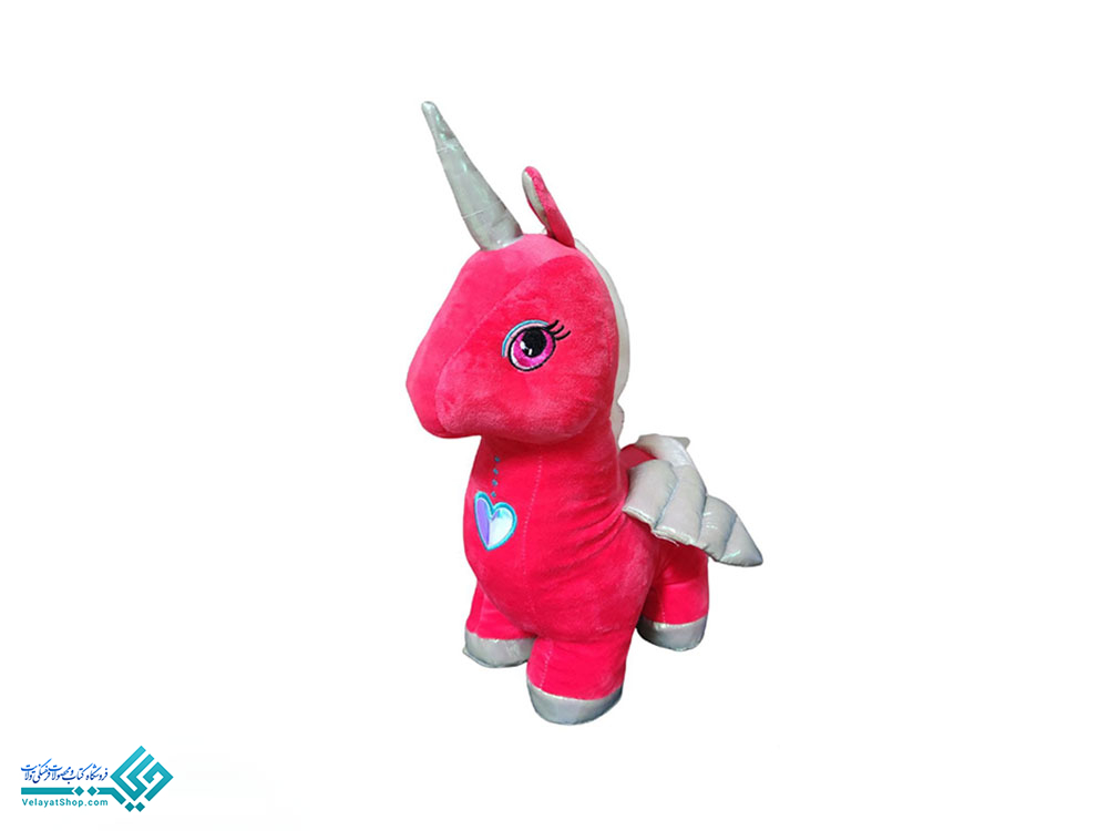 اسب-شاخ-دار1 عروسک اسب بالدار کریستال سایز 2