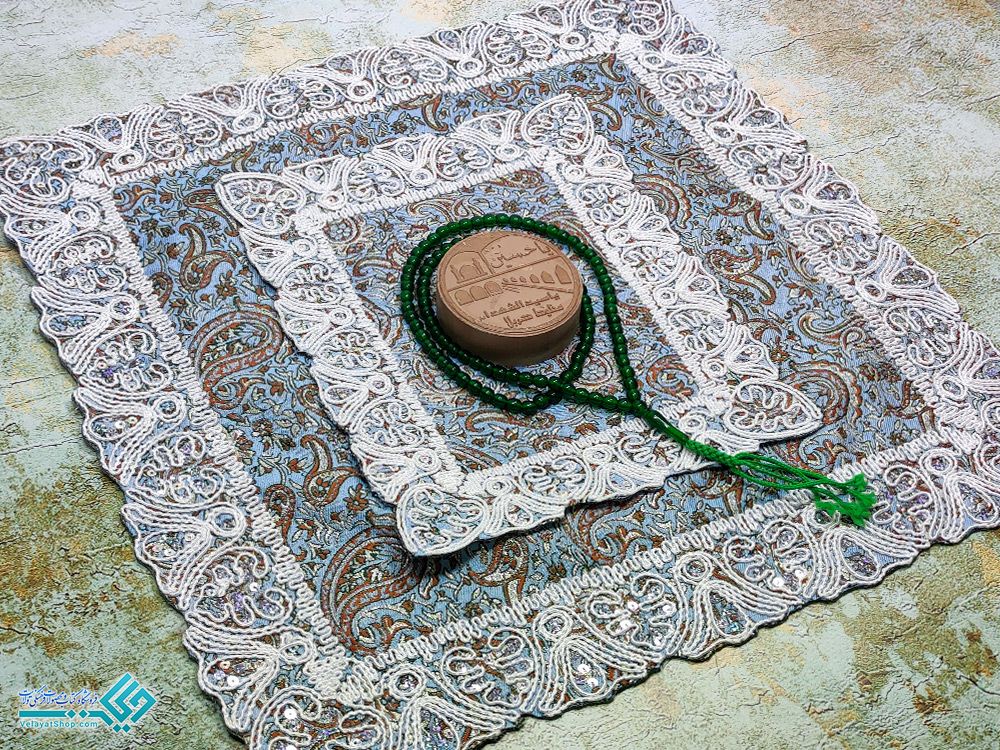 پولک جانماز ترمه پولک دوزی