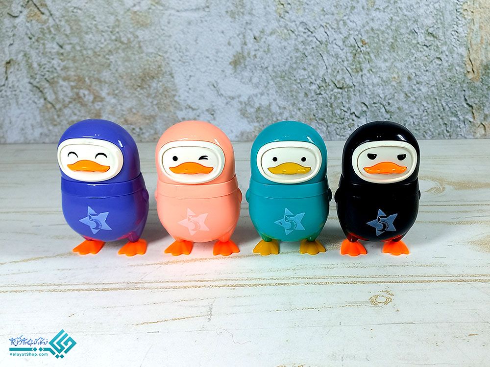 تراش3 تراش ریکو مدل پنگوئن پاک کن دار