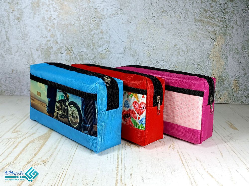 جامدادی-دو-جیب-پرنیان جامدادی دوجیب پرنیان