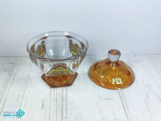 قندان پایه دار رنگی