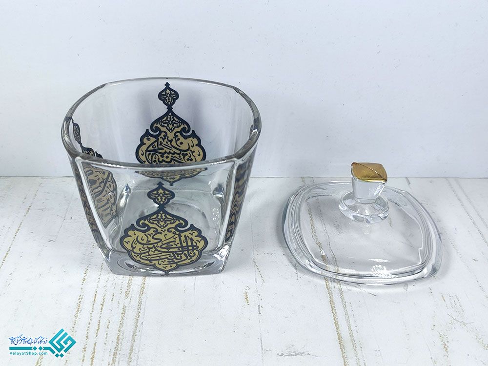 قندان2 قندان بلور مکعب درجه 1