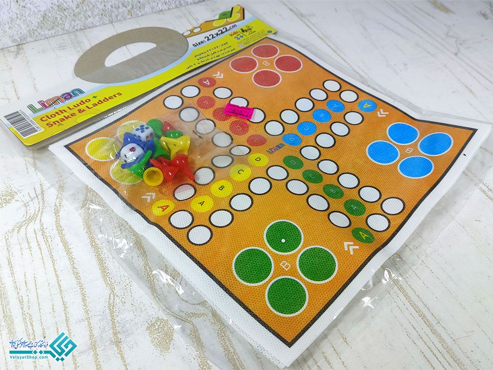 مارپله1 منچ و مار پله پارچه ای لیمان کوچک