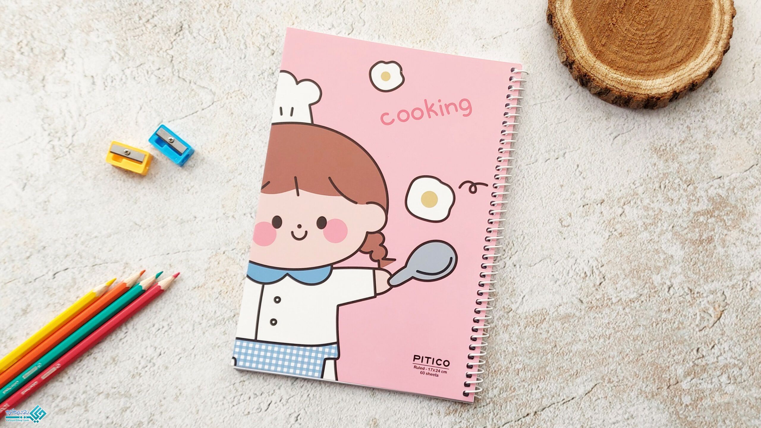 InShot_20230117_191035376 دفتر فانتزی 60 برگ PITICO