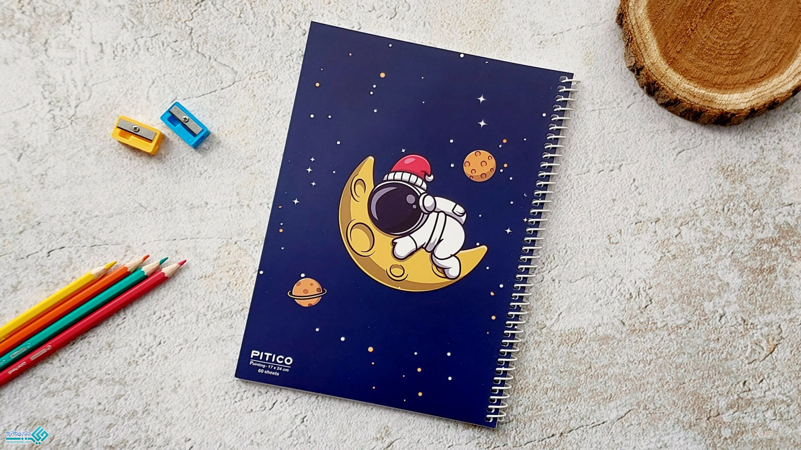 InShot_20230117_191557570 دفتر 60 برگ فانتزی نقاشی PITICO