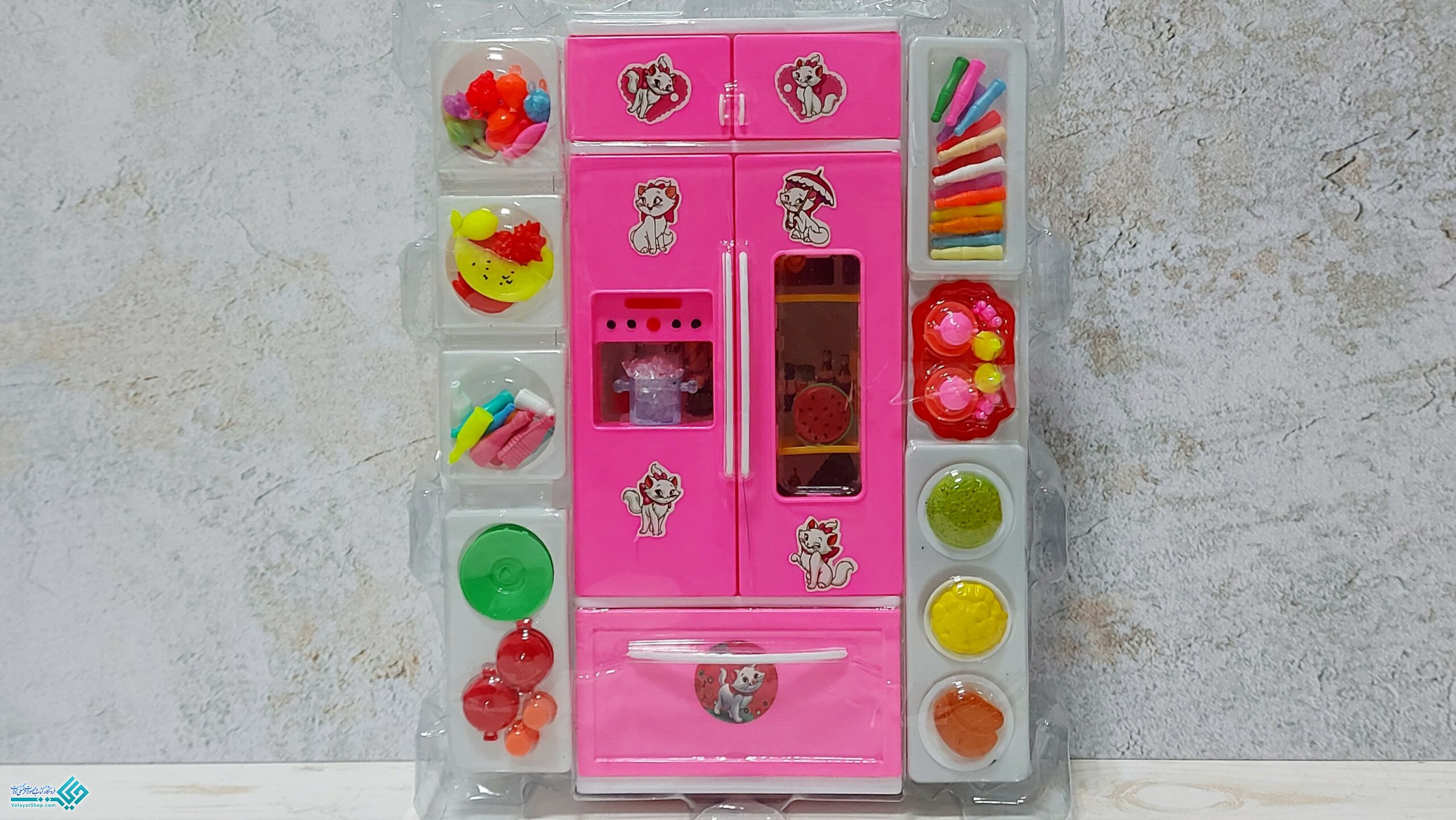 InShot_20230204_003125848 ست اسباب بازی یخچال مدل ماریا