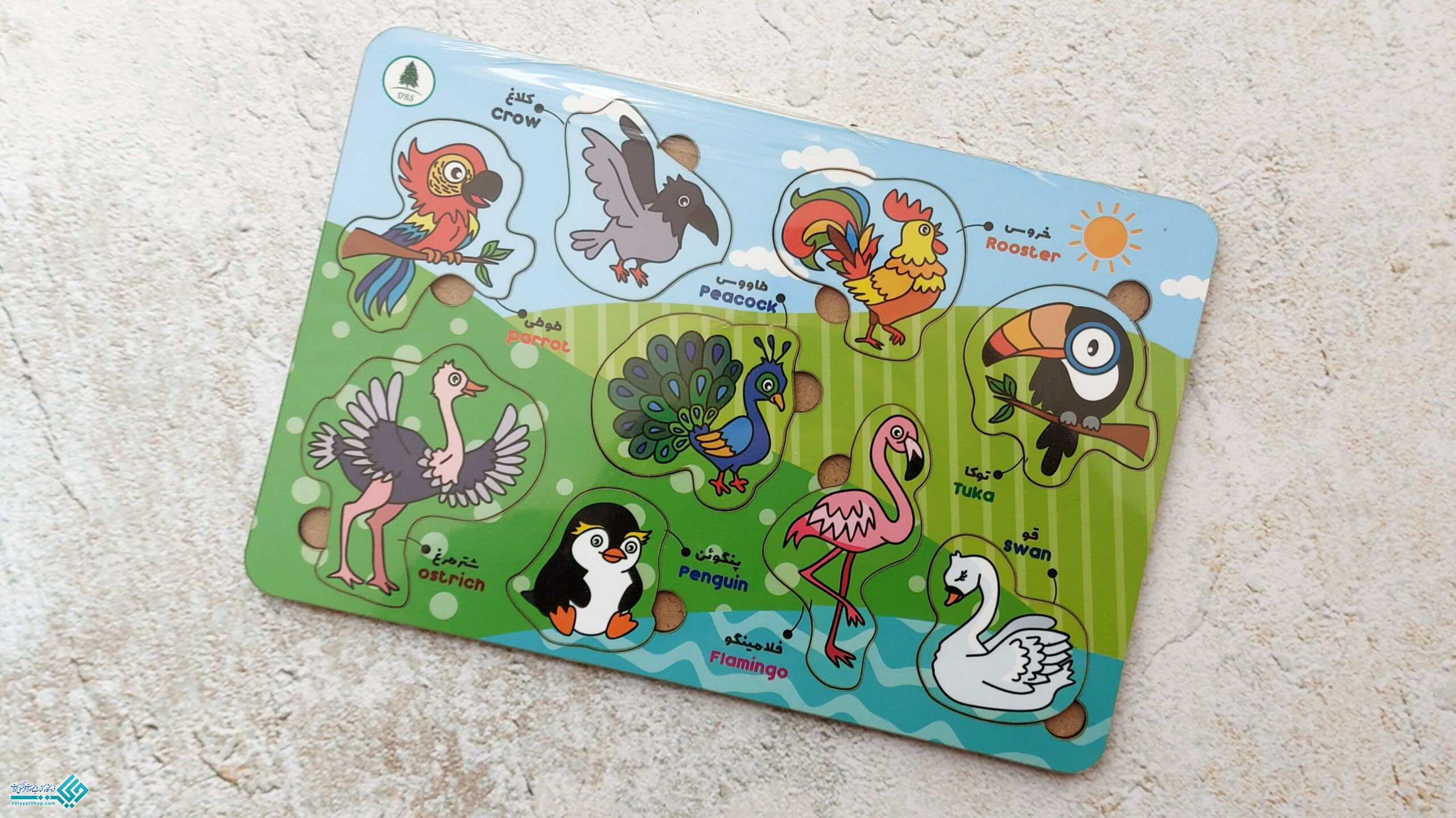 InShot_20230329_113659623 پازل چوبی آشنایی با پرندگان